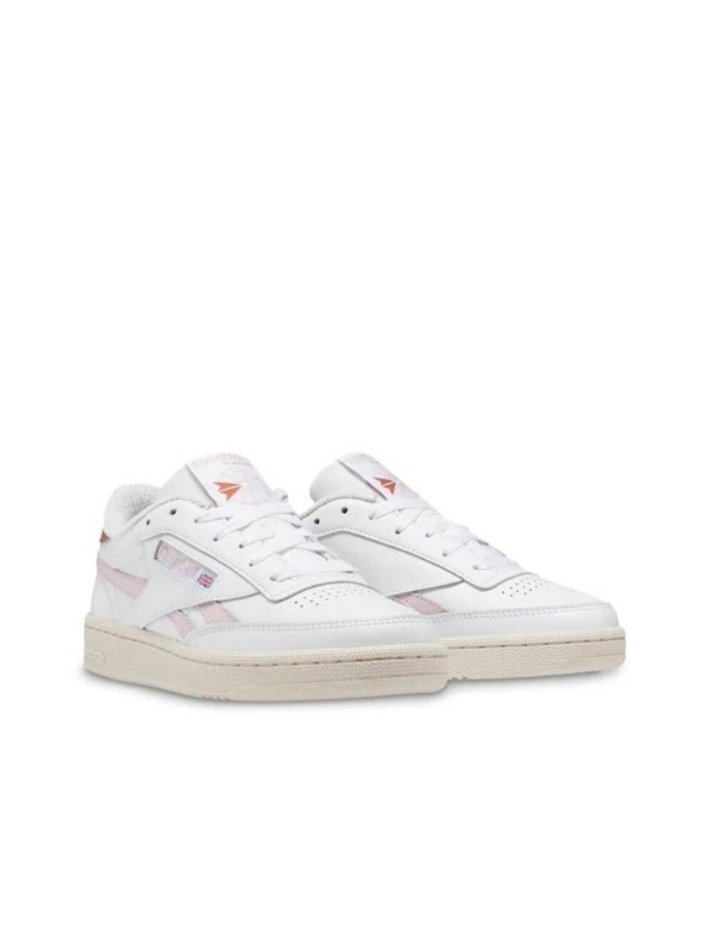 Reebok Club C 85 White Pink Women's Size 7 Sneakers NEW